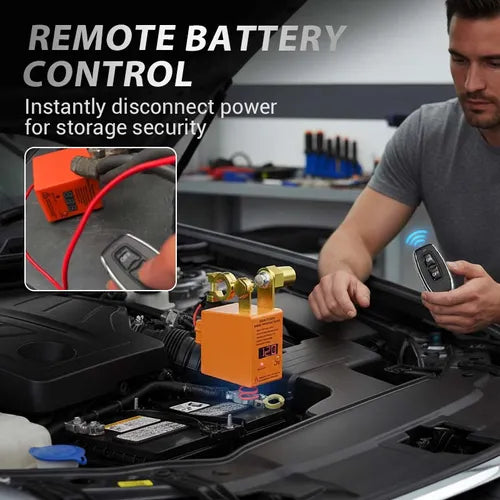 🔥🚗Remote Control Car Battery Disconnect Switch Kit