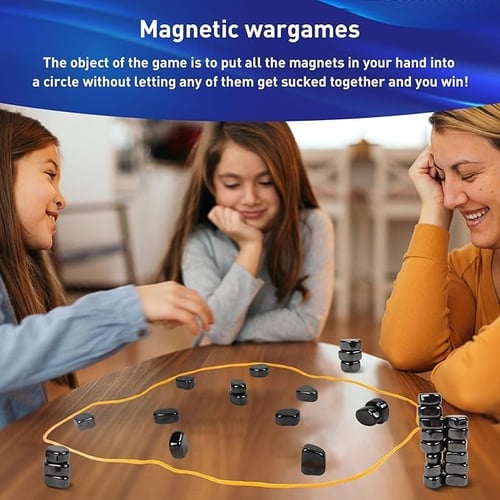Magnetic chess game
