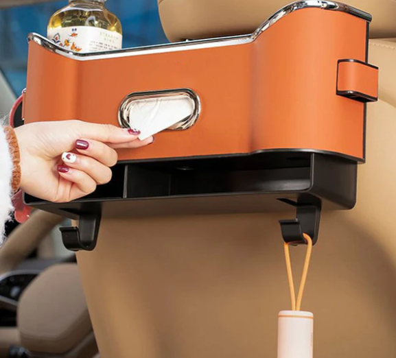 कार सिट पछाडिको लागि बहुउद्देश्यीय भण्डारण बाकस