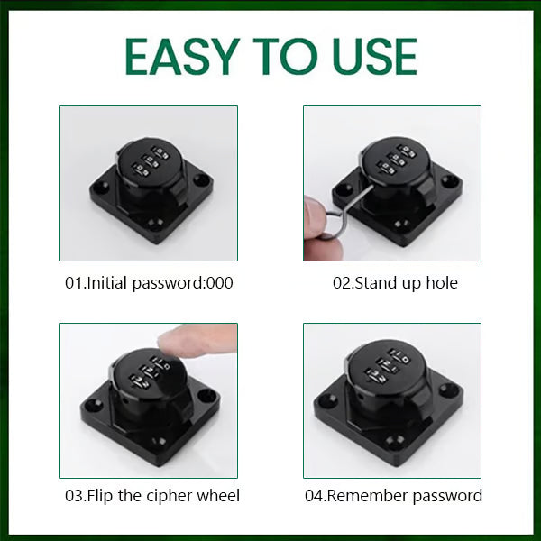 Anti-theft Cabinet Password Locks