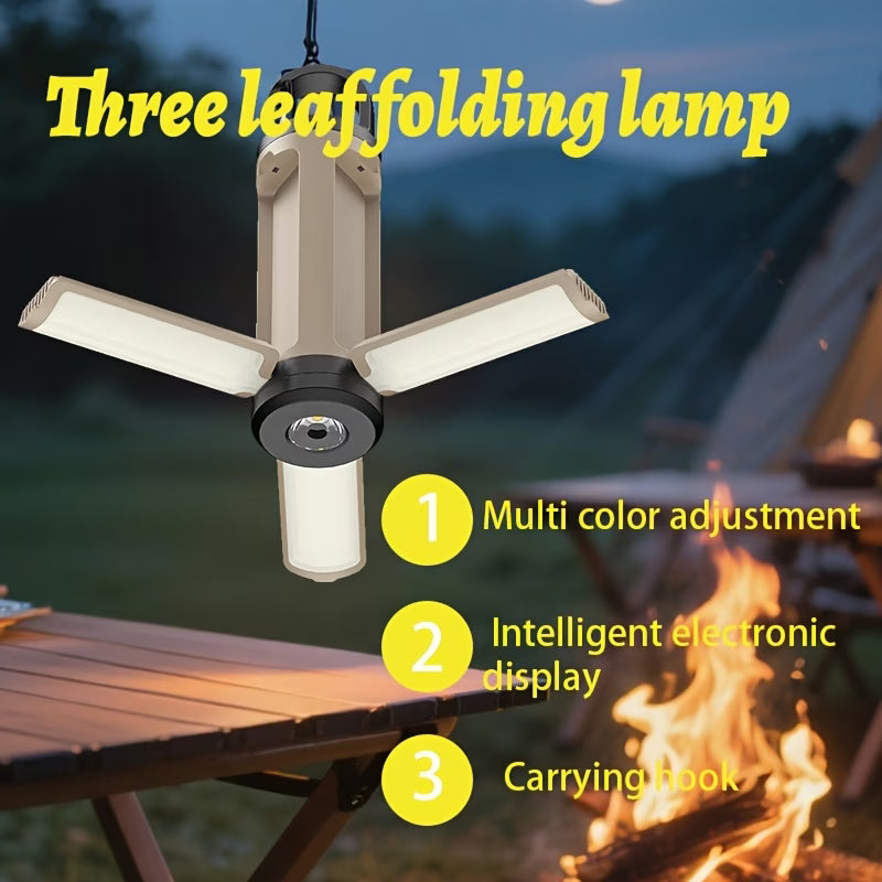 Rechargeable LED Folding Camping Light