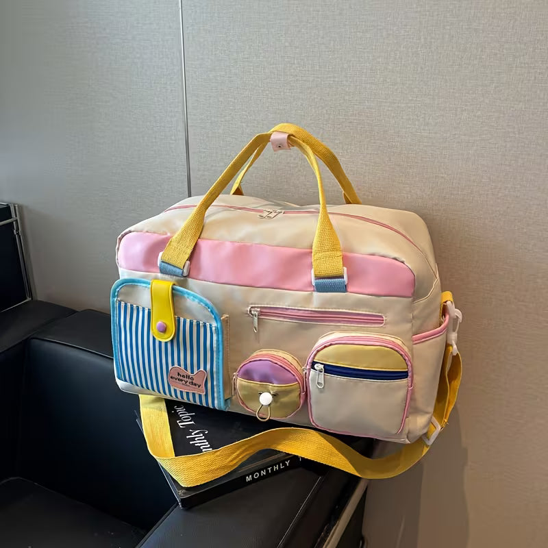 Large Capacity Sports Gym Bag with Wet and Dry Separation