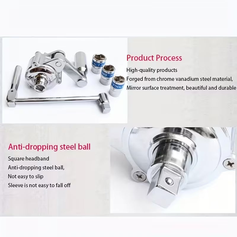 High Torque Multiplier Wrench Set - Professional Heavy-Duty Ratchet Tool