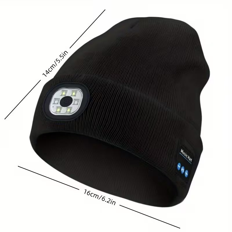Bluetooth LED Beanie Hat