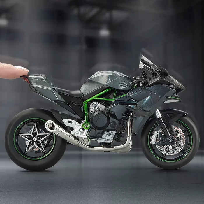 🏍️1:6 H2R Alloy Motorcycle Model