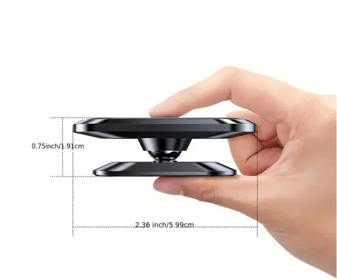 🔥3 Pack Magnetic Car Mount — 360° Rotation Universal Phone & Tablet Holder