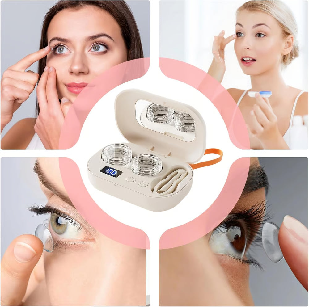 Ultrasonic Contact Lens Cleaner 👓