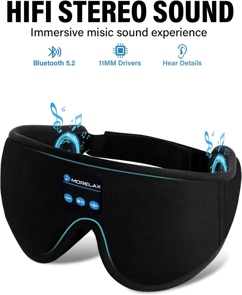🎧😴3D Bluetooth Sleep Mask Headphones✨🌙