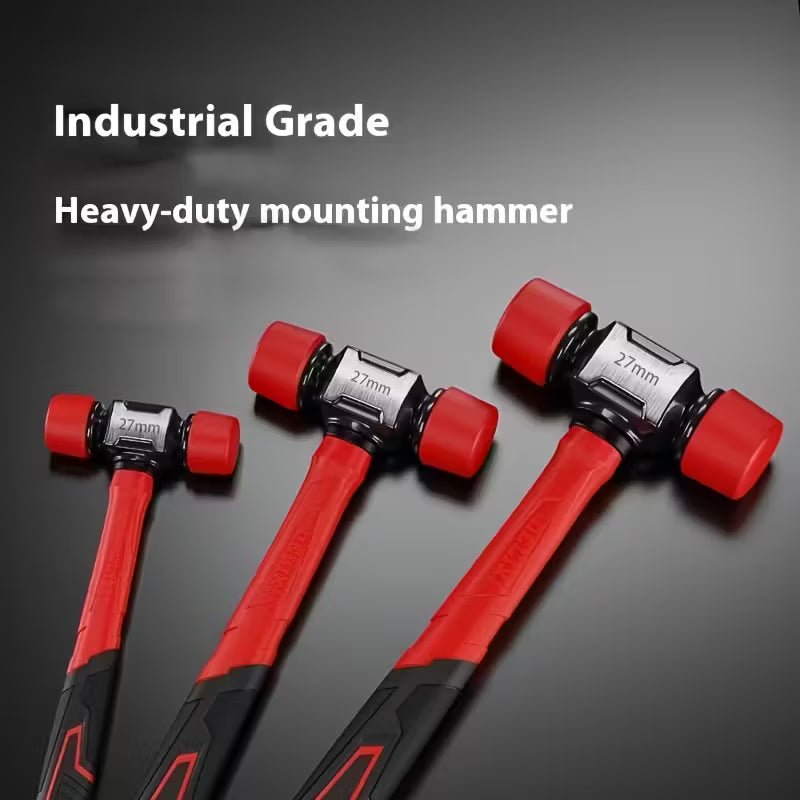 रिबाउन्ड नहुने रबर ह्यामर – फ्लोर बिछ्याउने, टायल जडान, काठकाम र मर्मतका लागि उपयुक्त उपकरण