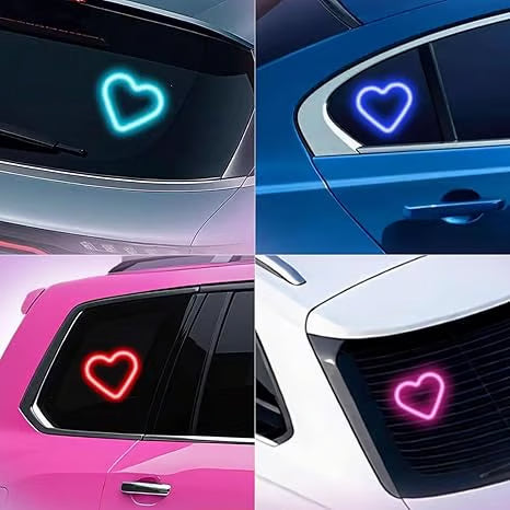 🚗Heart-Shaped Car Ambient Light