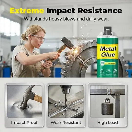 💥 High-Strength Metal Repair Glue – Waterproof Epoxy (Buy 1 Get 1 Free)