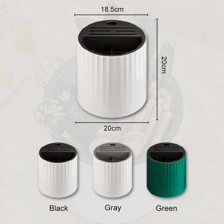 ३६०° घुम्ने भान्साको भाँडाकुँडाको होल्डर