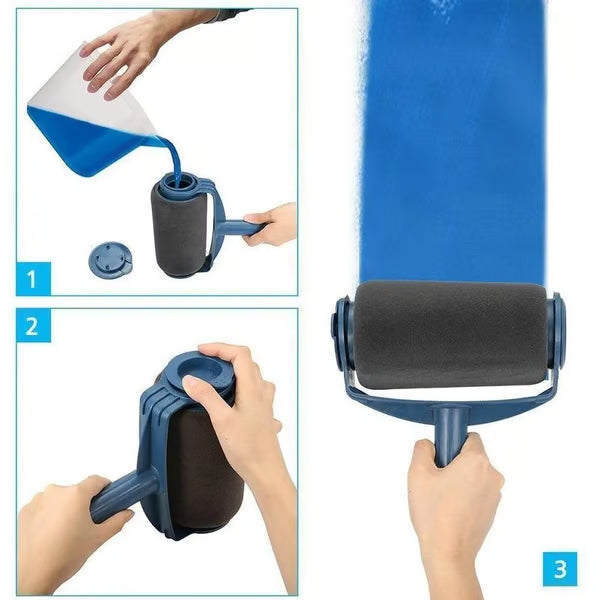 🎨 पेन्ट रोलर ब्रश पेन्टिङ ह्यान्डल उपकरण 🎨