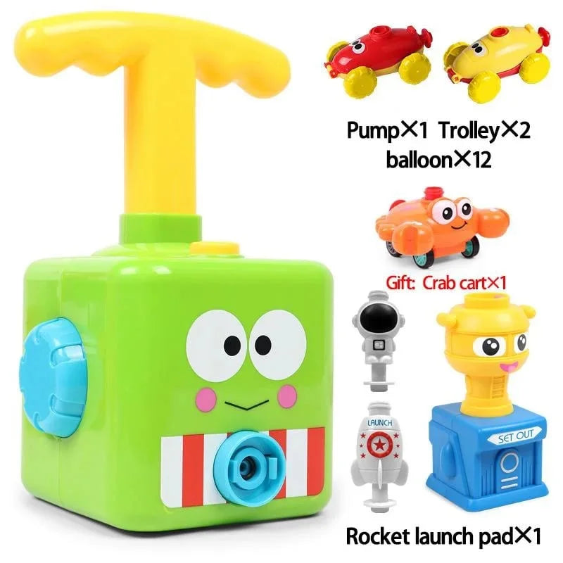 🎁Fun Packed Balloon Car Toy Pump Set