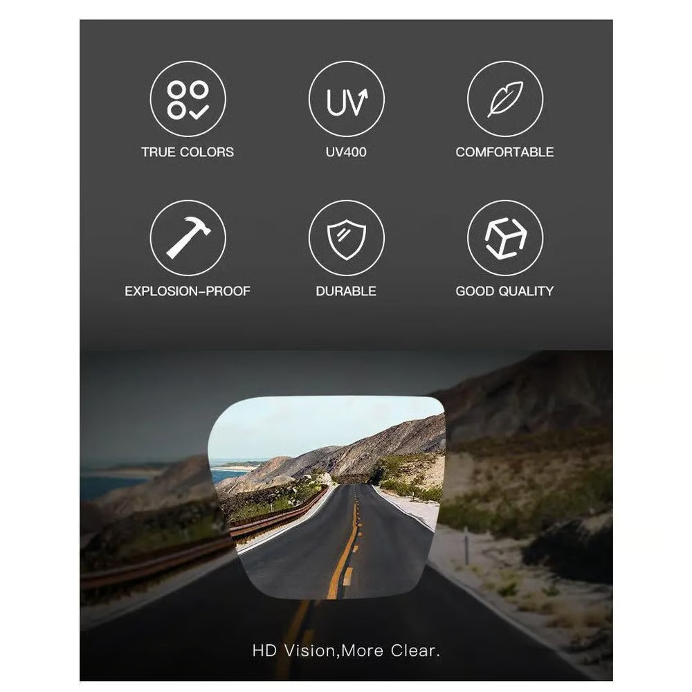 ☀️ Photochromic Polarized Safety Glasses – 🥇Impact Resistant Outdoor Sports & Work Eyewear