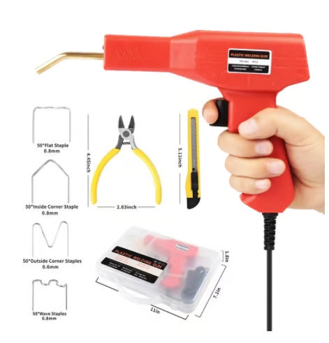 🔥Professional Car Bumper Crack Repair Welding Machine Set
