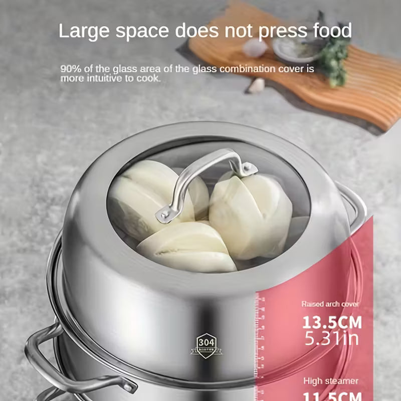 ठूलो क्षमता बहु-उपयोग स्टीमर – मोटो, सिउँदो, समुद्री खाना, तरकारीका लागि