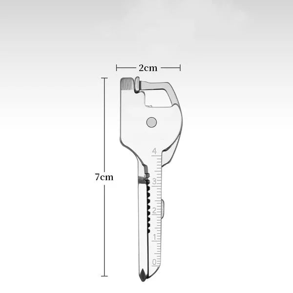 🗝️ छवटा कार्य भएको बहु-उपयोगी कुञ्जी चक्कु