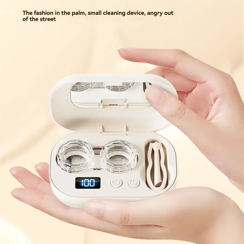 Ultrasonic Contact Lens Cleaner 👓