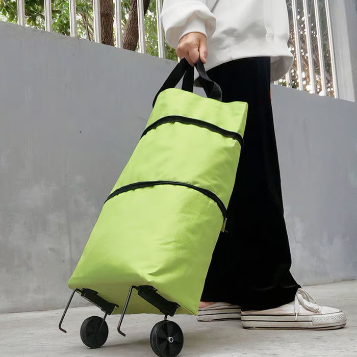 🔥Foldable trolley shopping bag