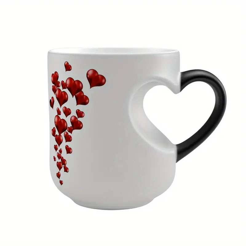 💥Heart-Shaped Color Changing Ceramic Mug✨☕️