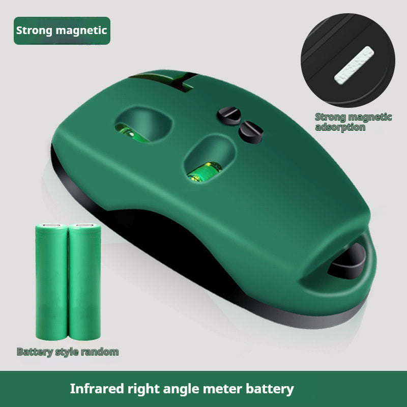 मिनी ९०-डिग्री डिजिटल लेजर रुलर – उच्च-Precision दायाँ कोण इन्फ्रारेड स्तर