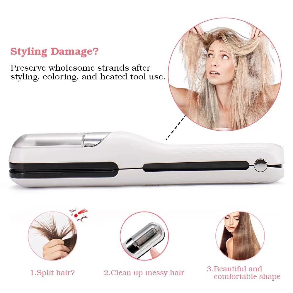 Cordless 2-in-1 Split End Remover & Hair Trimmer for Women