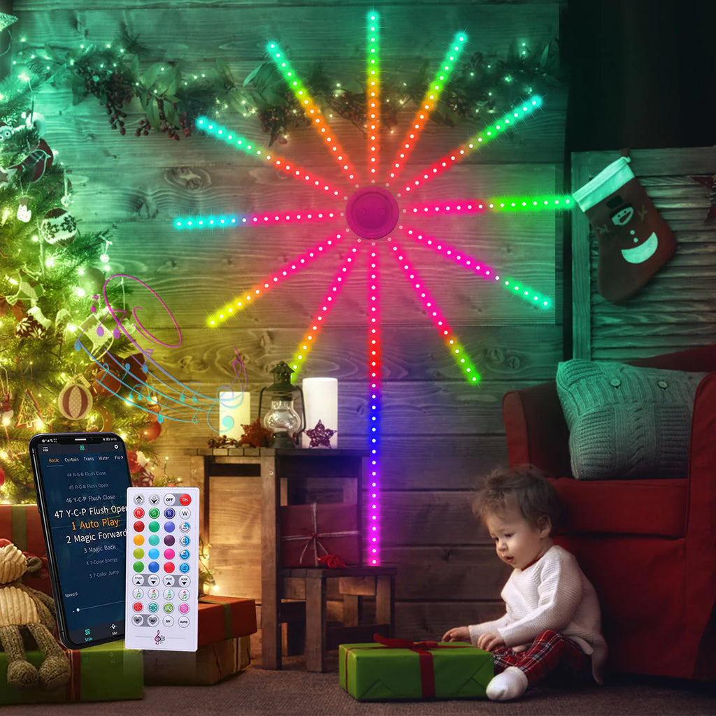 LED Fireworks Decorative Lights