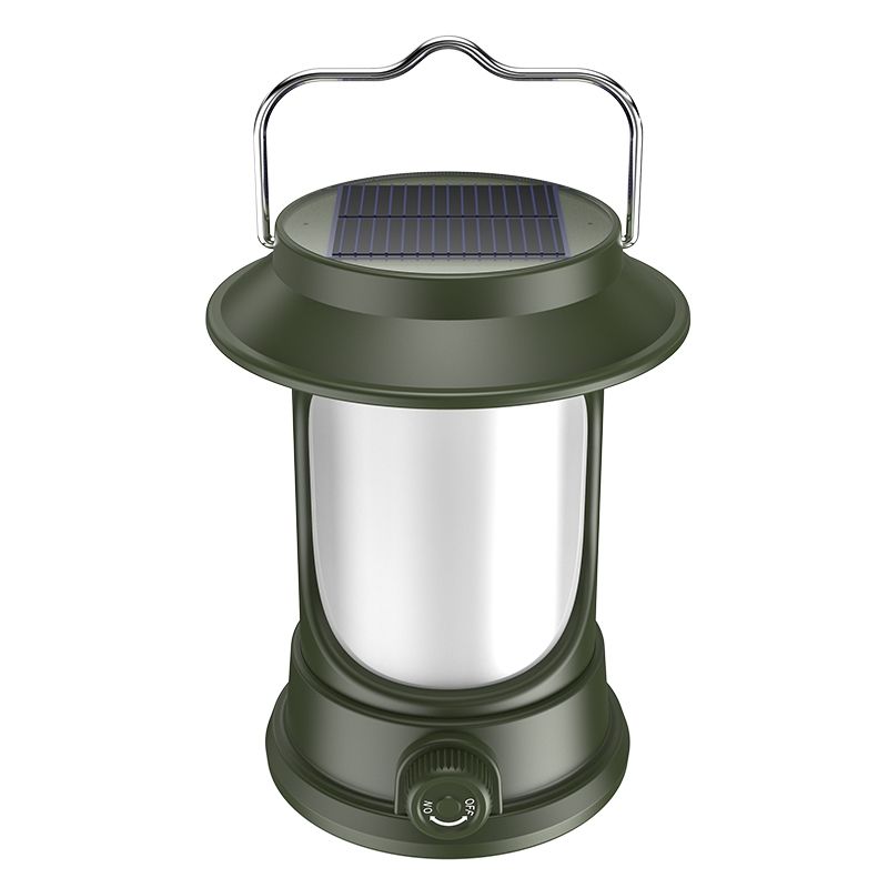 Solar Portable Handheld Vintage Camping Lantern