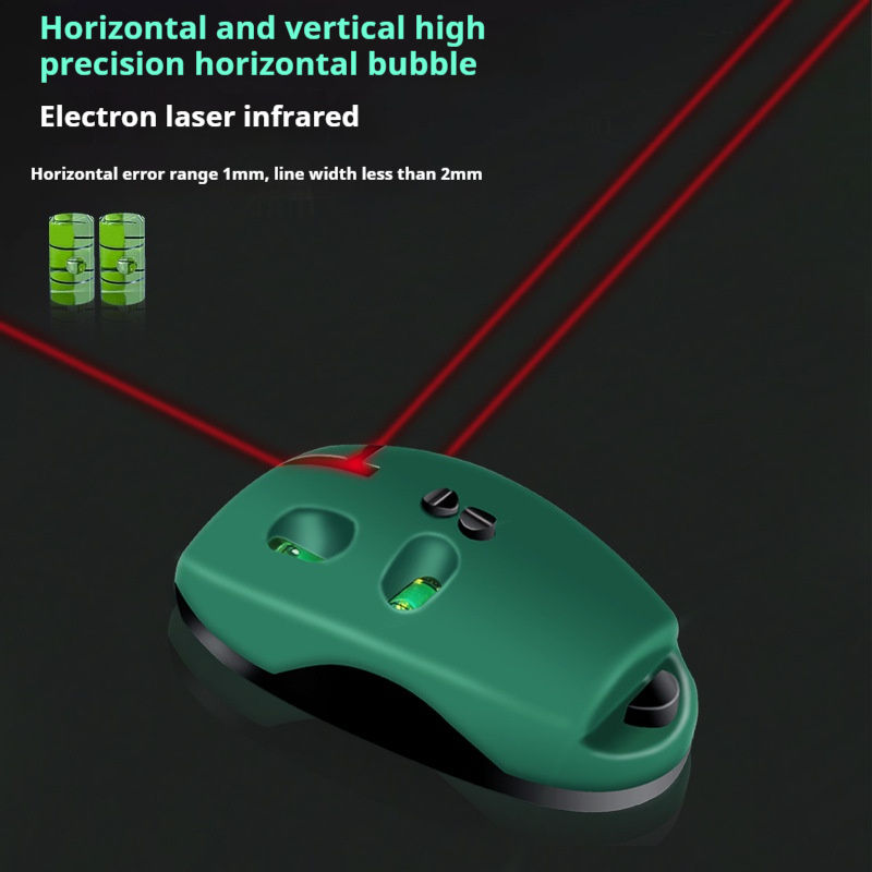 मिनी ९०-डिग्री डिजिटल लेजर रुलर – उच्च-Precision दायाँ कोण इन्फ्रारेड स्तर