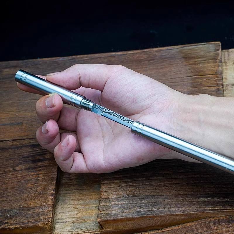 All-Steel Overlord Tea Knife – Portable Stainless Steel Fruit Peeler