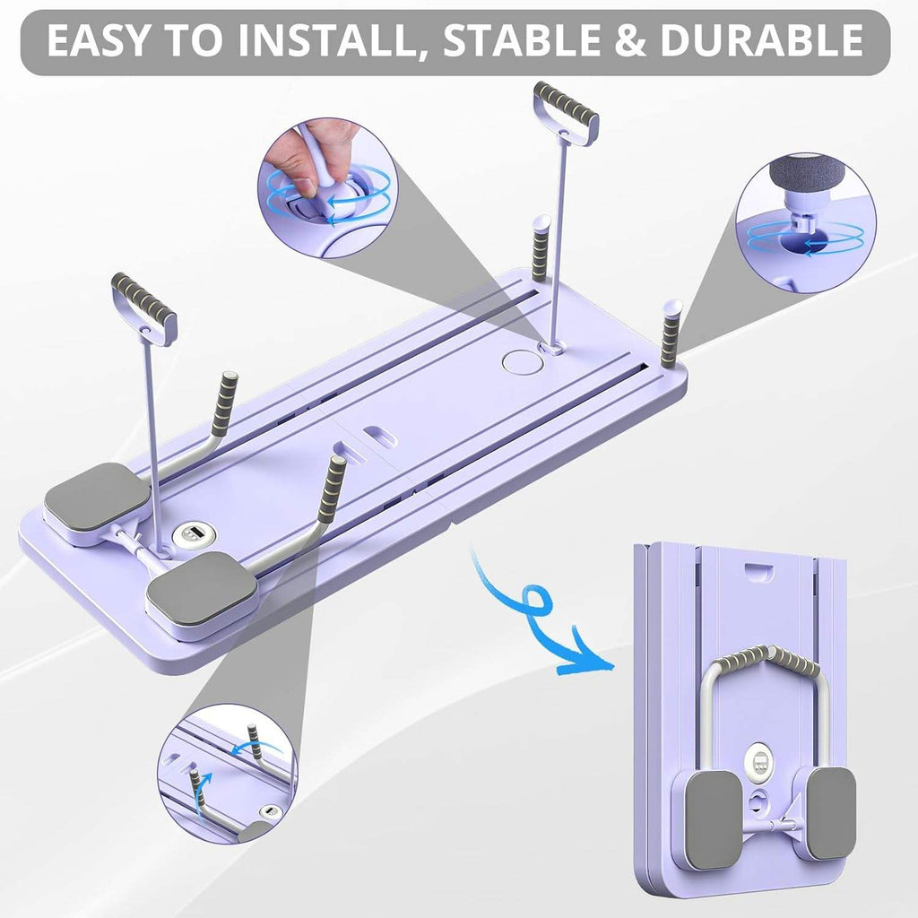 Pilates Workout Board – Sliding Reformer for Home Fitness 🧘‍♀️