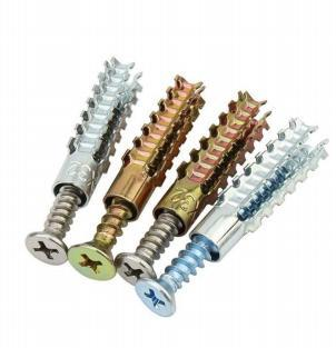 बर्बेड सेरेटेड आइरन एक्सपान्शन स्क्रू बोल्ट्स उच्च कार्बन इस्टील