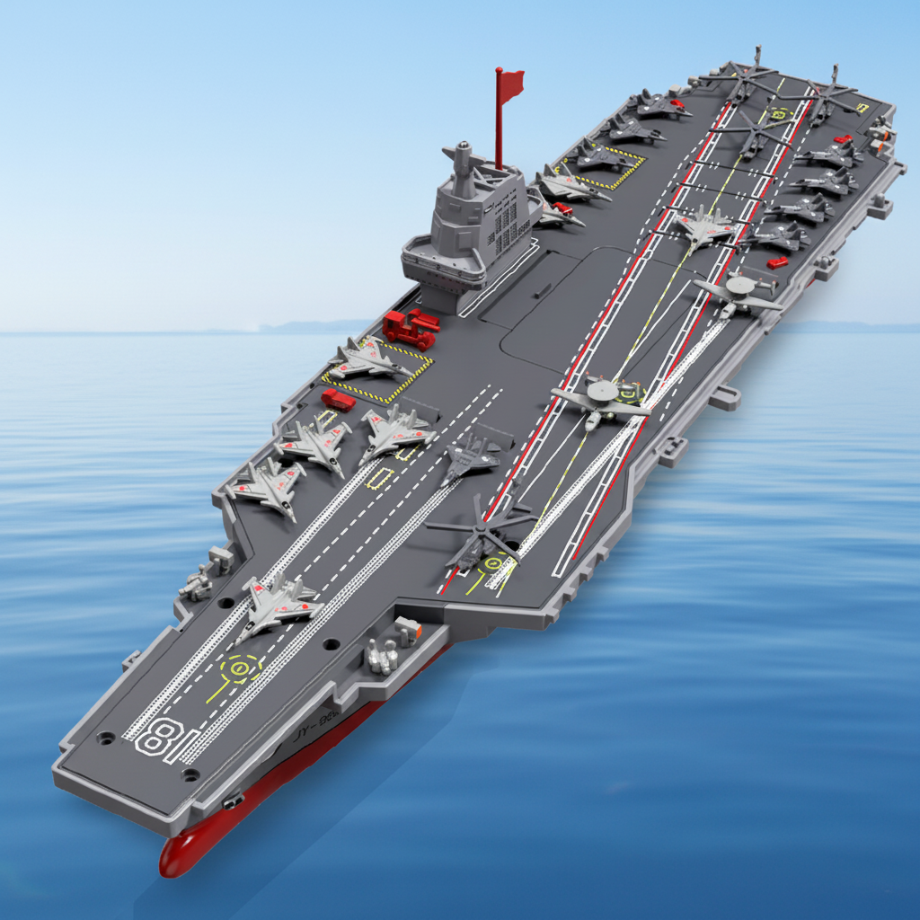 JJRC S19 RC Aircraft Carrier Boat – 2.4G Electric Warship for Kids