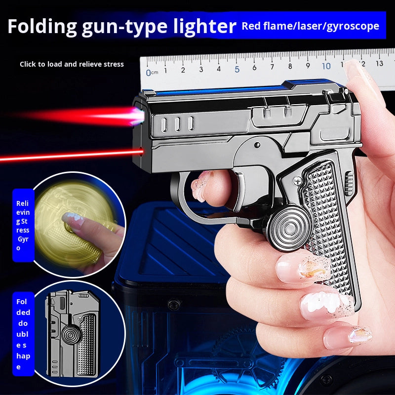 Multifunctional Folding Dual-Mode Gas Lighter