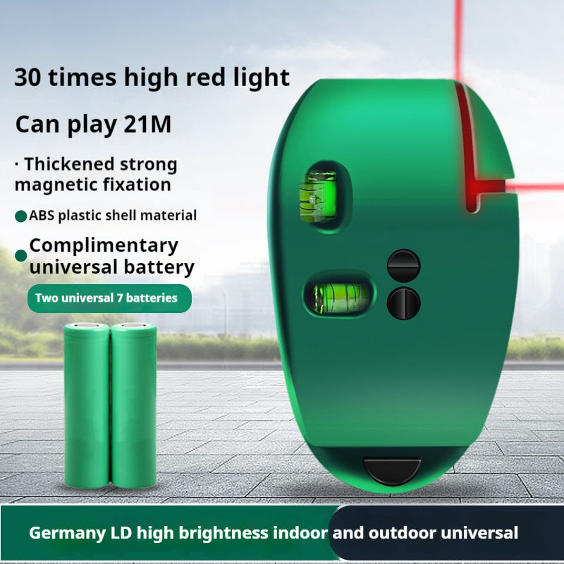 मिनी ९०-डिग्री डिजिटल लेजर रुलर – उच्च-Precision दायाँ कोण इन्फ्रारेड स्तर