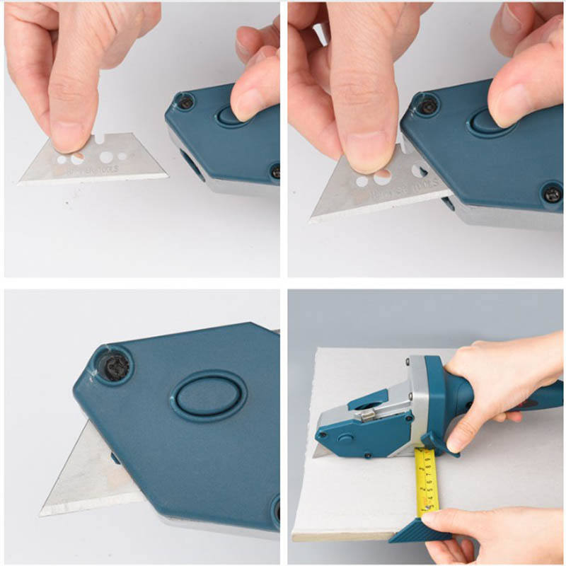 2-in-1 Edge Cutter with Built-in Measuring Tape