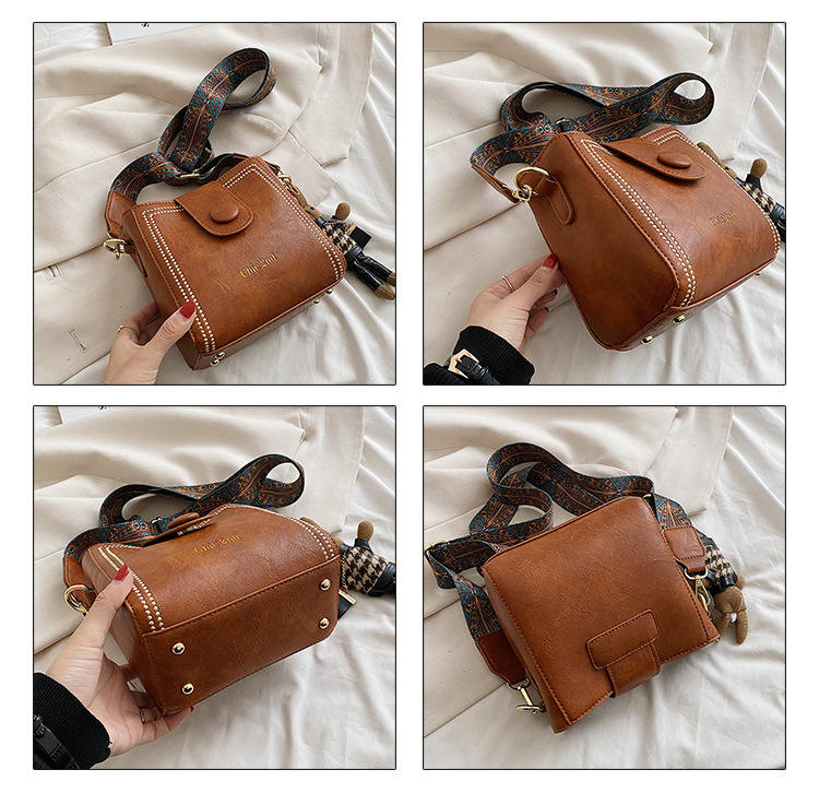 👜✨समायोजनयोग्य फराकिलो काँध पट्टीसहितको भिन्टेज फेसन ब्याग🔥