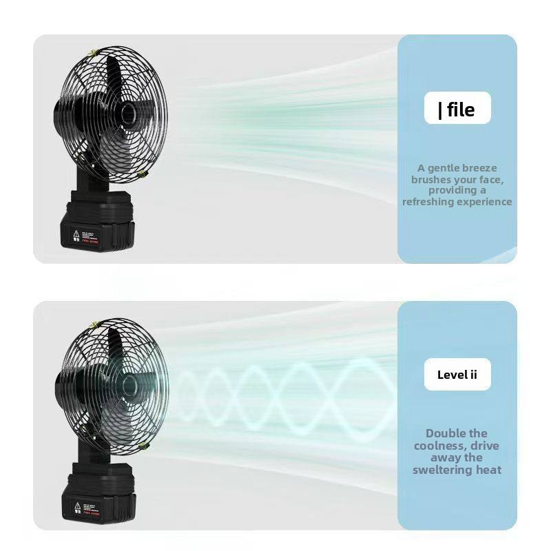 8-Inch Portable Camping Fan