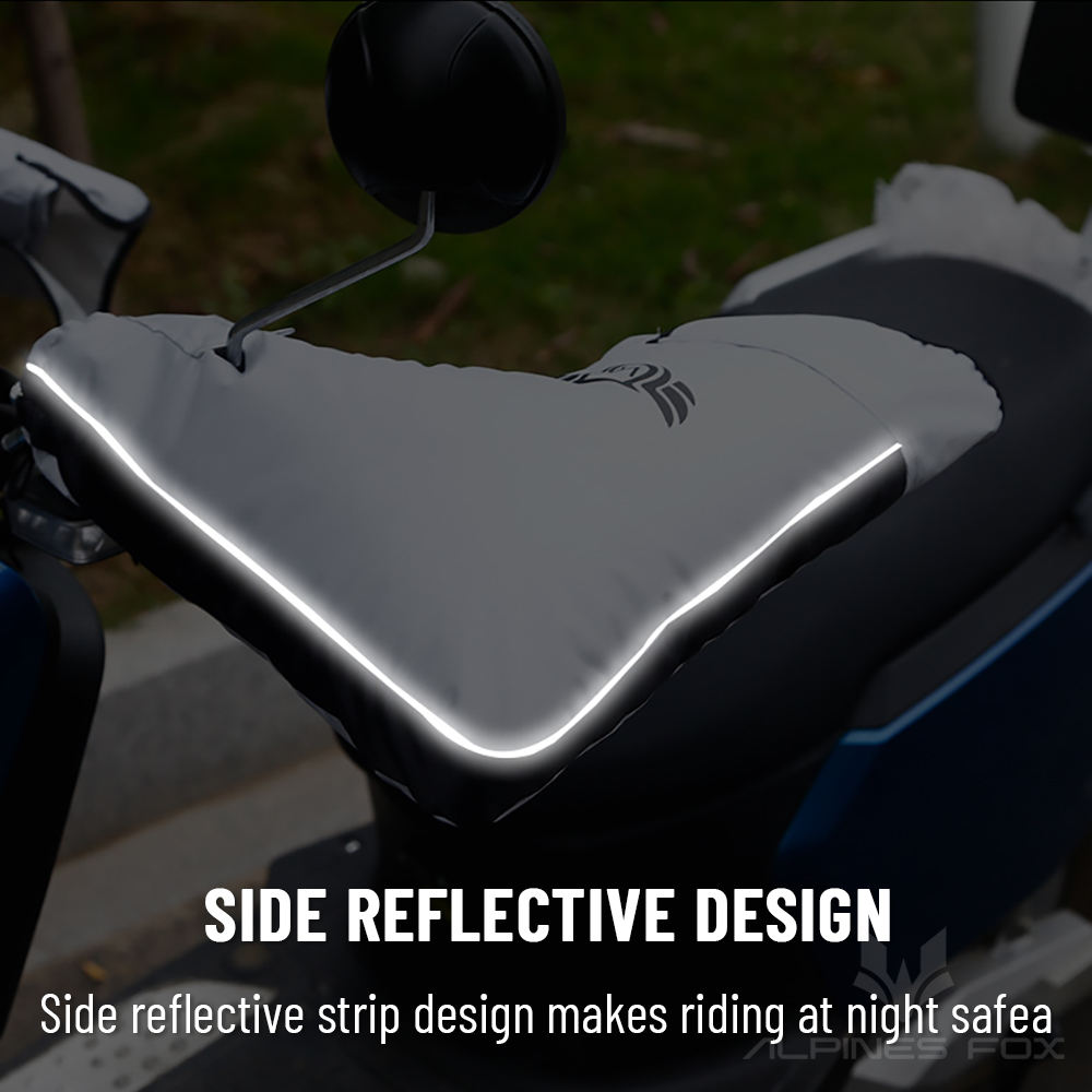 जाडोमा हावाप्रतिरोधी मोटरसाइकल ह्यान्डलबार पञ्जा