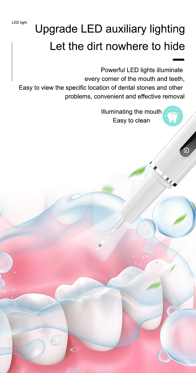 🦷 व्यावसायिक बहु-कार्यात्मक र बहु-गति अल्ट्रासोनिक दाँत सफा गर्ने उपकरण