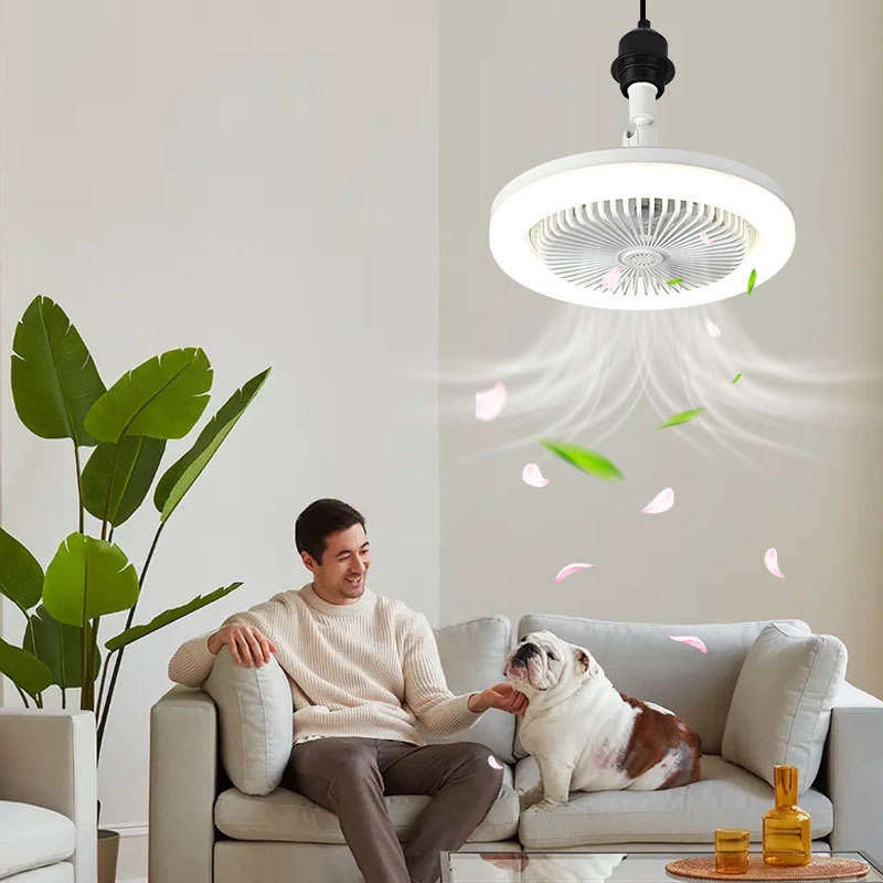 Intelligent Dimming Home Bulb Moving Head Ceiling Led Fan Light