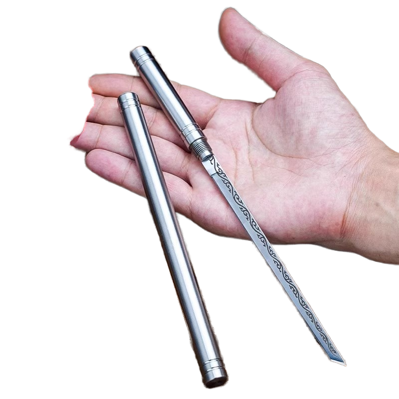 All-Steel Overlord Tea Knife – Portable Stainless Steel Fruit Peeler