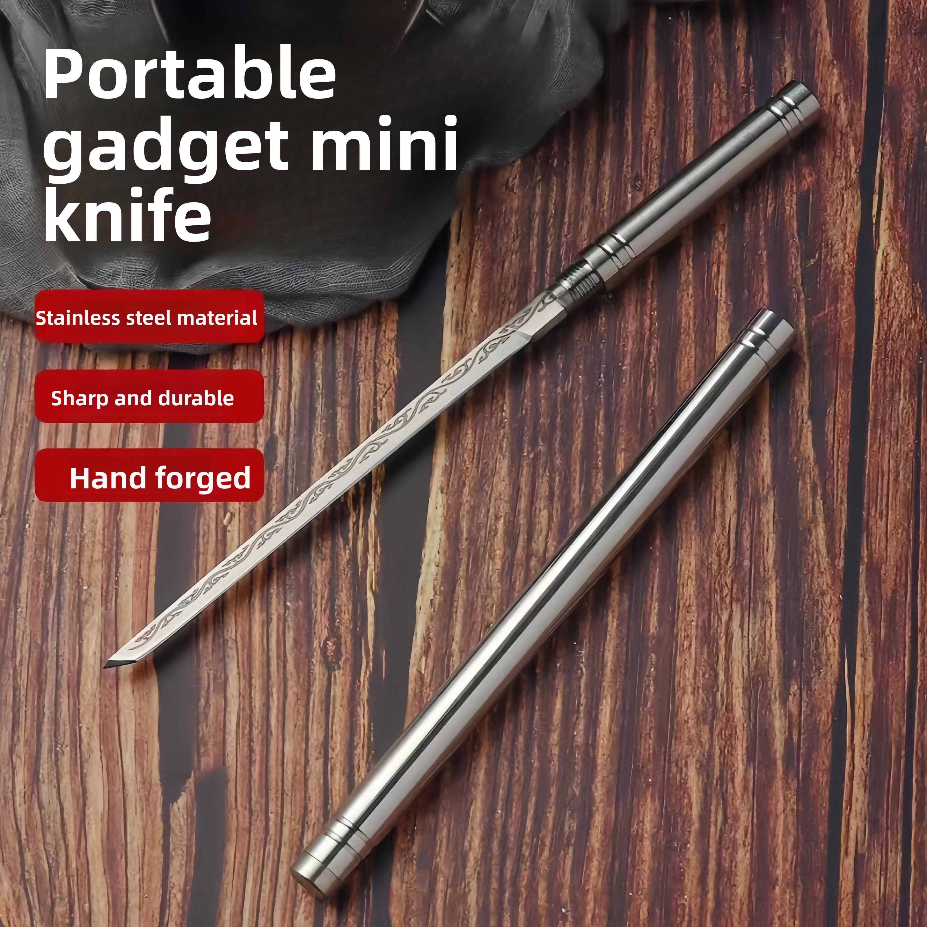All-Steel Overlord Tea Knife – Portable Stainless Steel Fruit Peeler