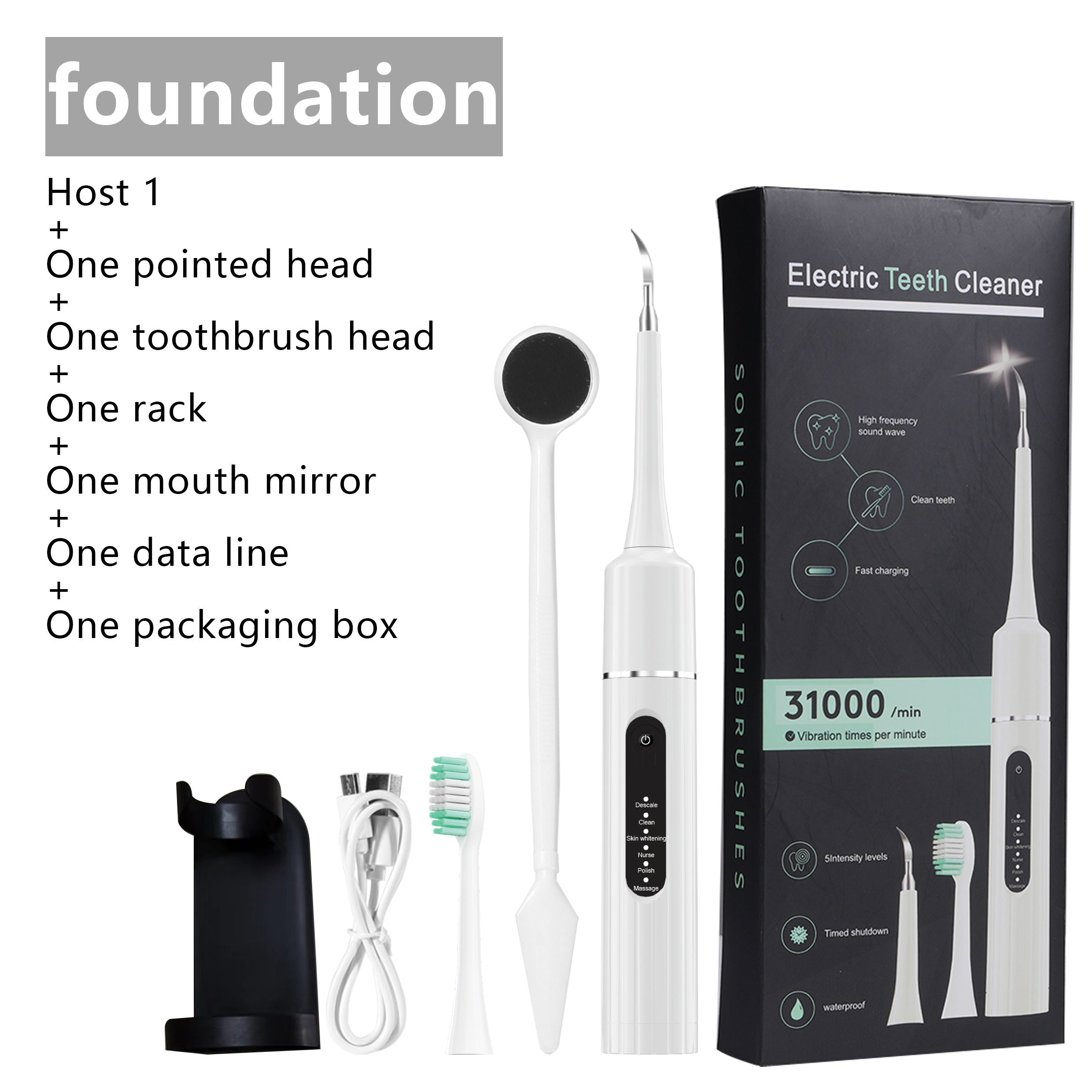 🦷 व्यावसायिक बहु-कार्यात्मक र बहु-गति अल्ट्रासोनिक दाँत सफा गर्ने उपकरण