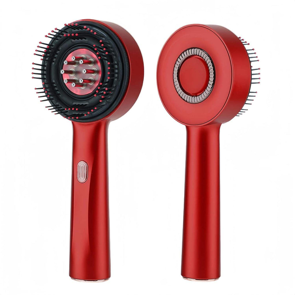 Electric Vibration Massage Comb Red Light Hair Follicle Comb