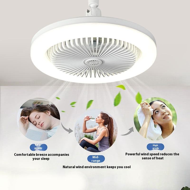 Intelligent Dimming Home Bulb Moving Head Ceiling Led Fan Light
