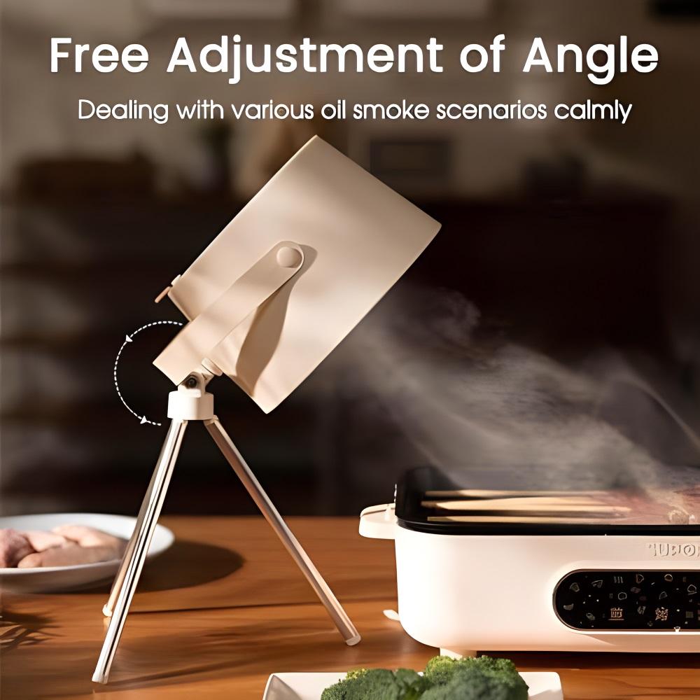 🔥 Portable Kitchen Exhaust Hood-Free BBQ & Hot Pot 🍲✨