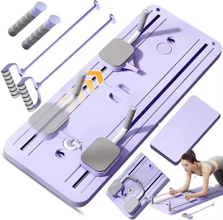 Pilates Workout Board – Sliding Reformer for Home Fitness 🧘‍♀️