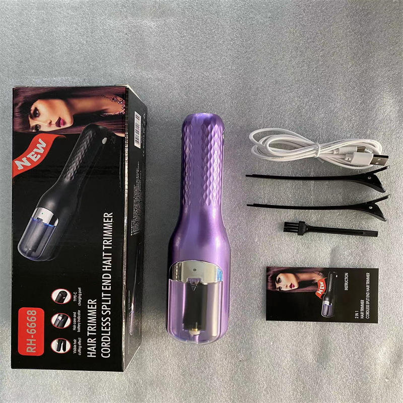 Cordless 2-in-1 Split End Remover & Hair Trimmer for Women